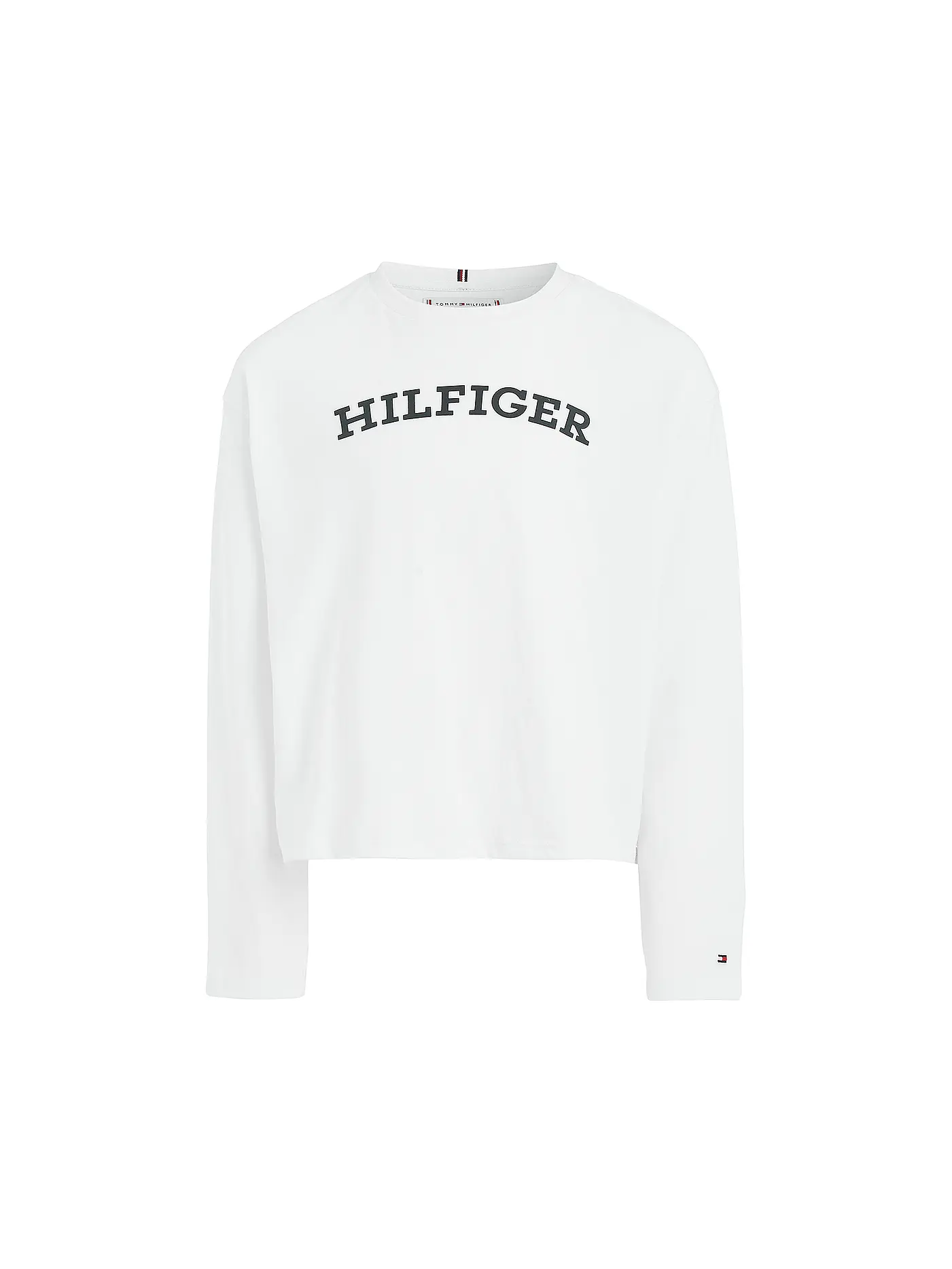 TOMMY HILFIGER | Mädchen Langarmshirt | weiss
